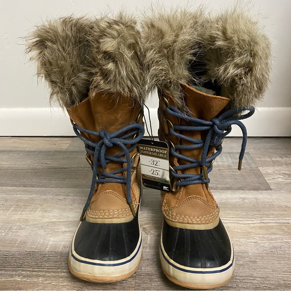 Sorel W’s Joan of Arctic Leather Waterproof Winter Boots-size 5.5 *NEW w/o box* - Picture 7 of 9